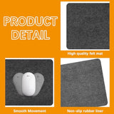 2 Pcs Large Felt Desk Mat, 40''X16'' With Non-Slip Full Desk Mouse Pad,Office Computer Desk For Keyboard Mat,Felt Desk Mat For Desk Pad Protector?100X40Cm?