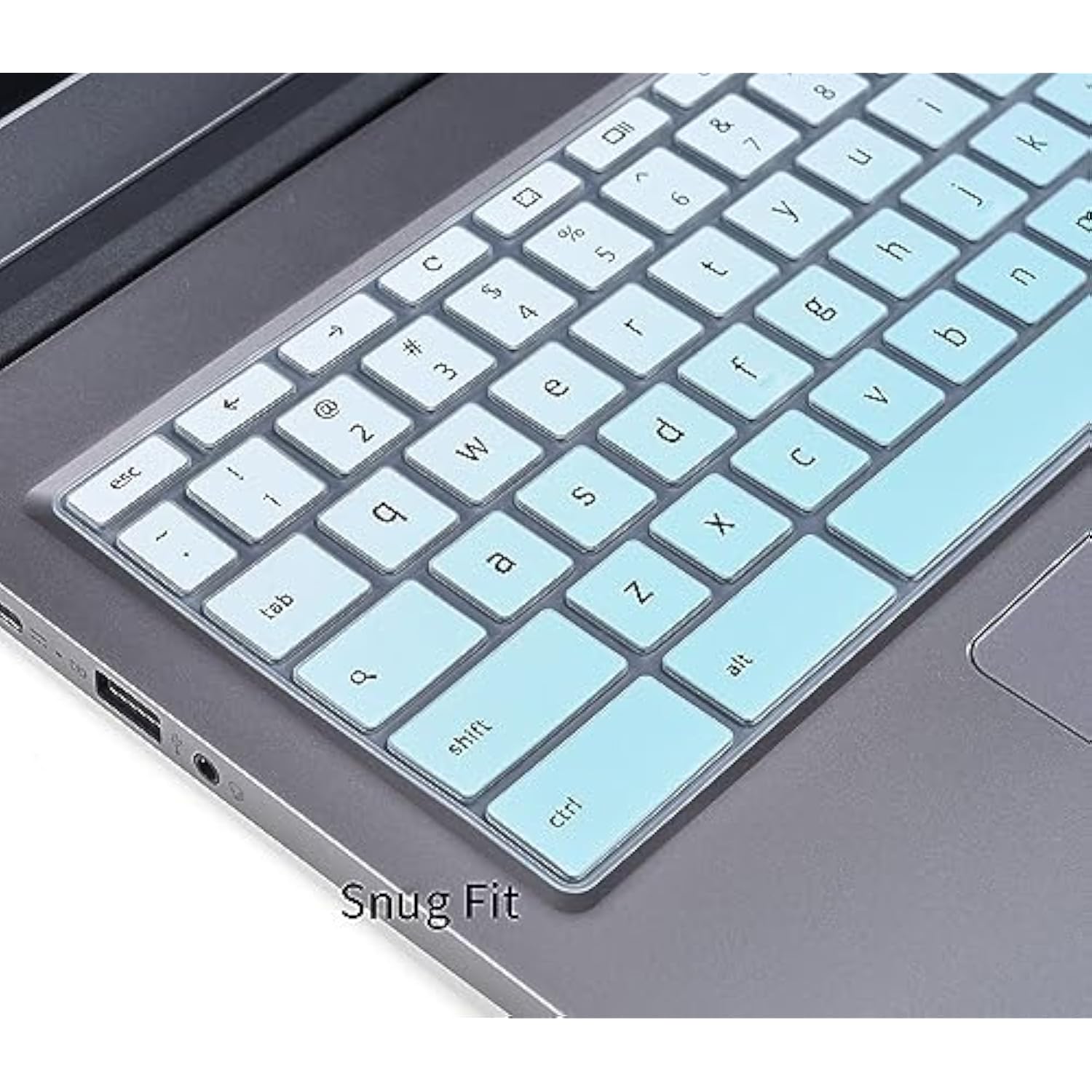 Keyboard Cover Protector For Acer Chromebook 315 Cb315 715 Cb715 15.6 Inch Wit