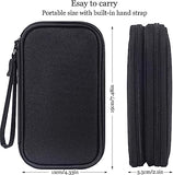 Electronics Accessories Organizer Pouch Bag, Travel Universal Organizer For Cable, Charger, Phone, Sd Card, Business Travel Gadget Bag