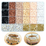 Brown Clay Beads Bracelets Making Kit For Women Red Friendship Bracelets Kit Gold Beads For Charm Bracelets Jewelry Making With Letter Beaded Kit For Birthday Valentine'S Day Gift(Brown)