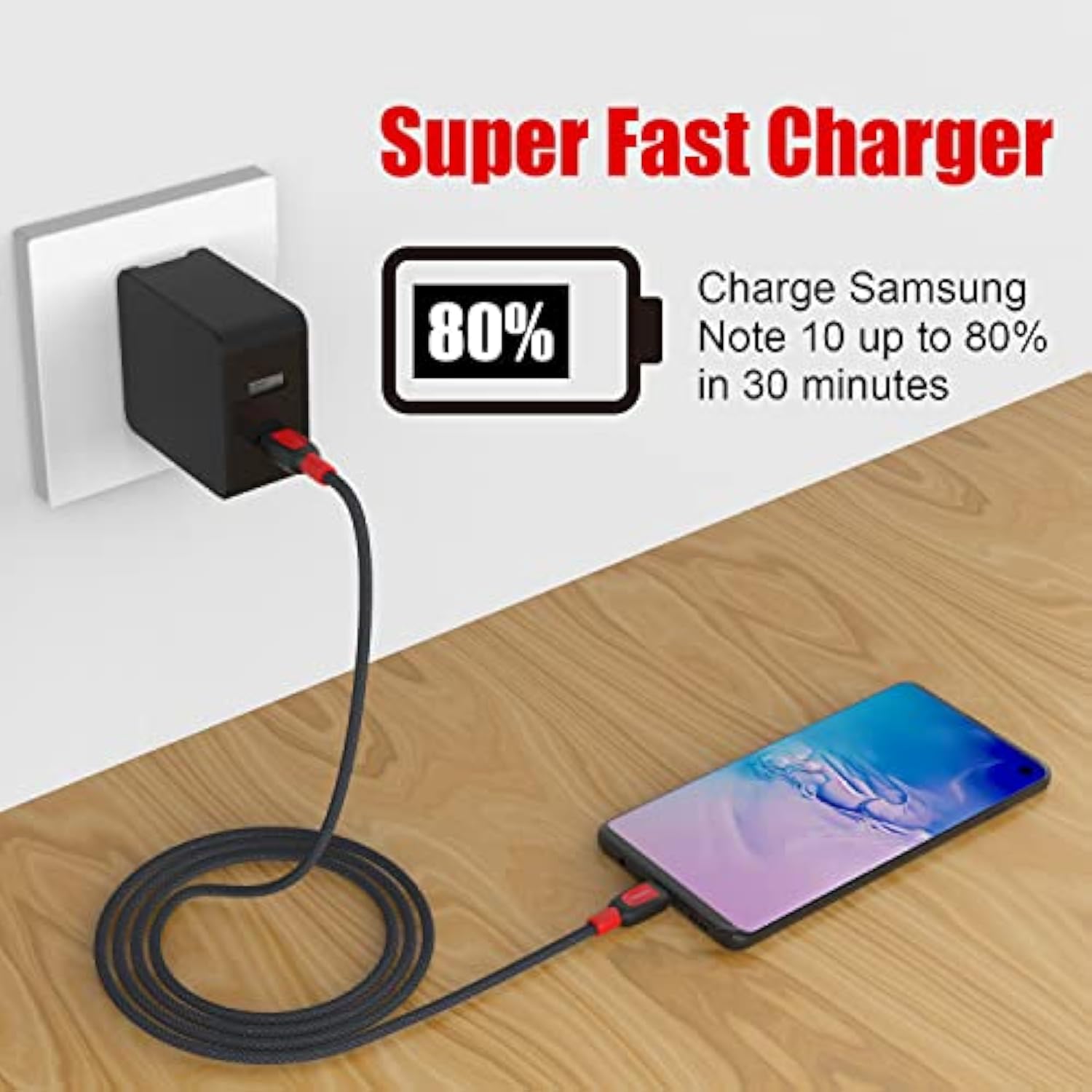Usb C To Usb C Cable 120W 2-Pack, 6Ft+10Ft Usb Type C Cable Fast Charging Comp