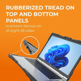 Gumdrop Droptech Laptop Case ONLY Fits HP Elitebook X360 830 G11/G10/G9 (2-in-1) 13.3 inch Rugged Drop Tested Reliable Chromebook Protection for School Use and Office Business-Black