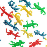 28Pcs Stretchy Lizard Toys Rubber Fake Lizards Set For Halloween Party Favors Decoration Easter Egg Basket Stuffers Classroom Prizes Themed Parties Present Bags For Kids Teens Adults