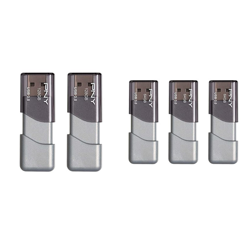 128Gb Turbo Attaché 3 Usb 3.0 Flash Drive, 2-Pack & 64Gb Turbo Attaché 3 Usb 3