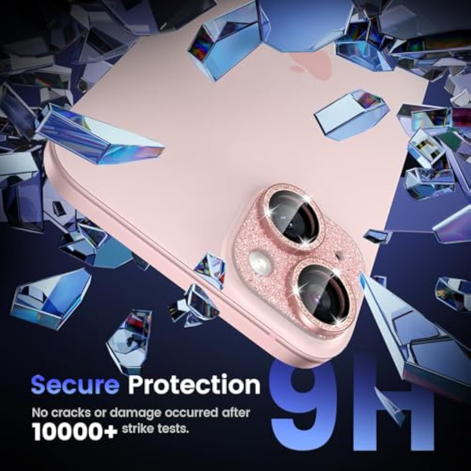 For Iphone 15 / Iphone 15 Plus Camera Lens Protector, Metal Aluminum Alloy Tempered Glass Cover Camera Screen Protector Accessories, Case Friendly For Iphone 15 / Iphone 15Plus 2023