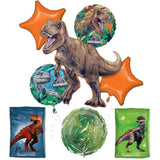 Jurassic Dinosaur World Birthday Party Supplies Balloon Bouquet Decorations 8pc