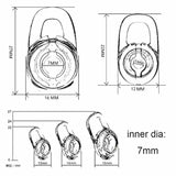 Earbud Gel & Ear Hook For Plantronics, 12 Pcs (Small/Medium/Large) Clear Replacement Eargel & 8 Pcs Clear Ear Hook, Fit For Plantronics M155 M165 M1100 M100 M55 M28 M25 Voyager Edge