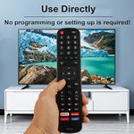 New Ir Erf2A60 Remote Control Fit For Hisense Smart 4K Tv 65H8F 50H8F 65H9F 55H9F 55H8F 43H6570F 50H6570F 55H6570F 65H6570 55H9020F 55H9030F With Two Batteries (Without Voice Function)