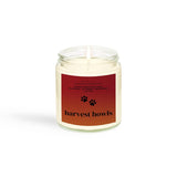 Harvest Howls | Mini Pet Friendly Candle | Pet Safe | All Natural Clean Burning Soy | Non-Toxic | Dog & Cat Safe | Pet Odor Eliminator | Air Freshening Scented Candle | 4 Oz