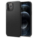 Spigen Liquid Air Designed for iPhone 12 Pro Max Case (2020) - Matte Black