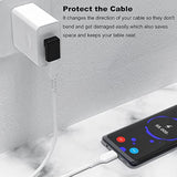 2 Pack Right Angle Usb A To Usb C Adapter, 90 Degree Up And Down Angle Usb 3.0