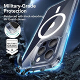 Esr For Iphone 15 Pro Max Case, Compatible With Magsafe, -Grade Protection, Yellowing Resistant, Scratch-Resistant Back, Magnetic Phone Case For Iphone 15 Pro Max, Classic Series, Clear