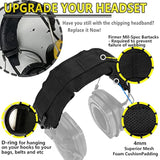Hc01 Headset Cover Tactical Advanced Earmuffs Modular Cover Fit For 3M Worktunes Peltor Howard Leight Impact Walkers Razor - Black