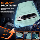 Magnetic For Google Pixel 10/Pixel 10 Pro Case[Compatible With Magsafe][Rugged Military Grade Shockproof][Scratch Resistant] Full-Body Sturdy Slim Protective Phone Cases Cover (Black/6.3 Inch)