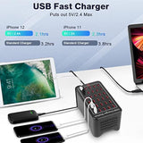 30 Port 150W(30A) Usb Charging Station - Multi Port Usb Hub With Smart Detect For Smartphones, Tablets And Other Electronics