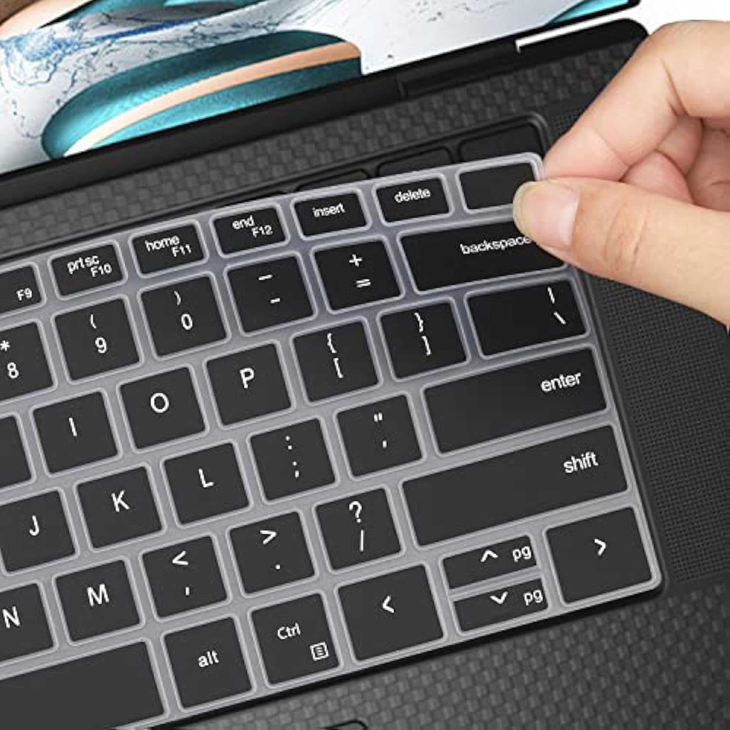 Keyboard Cover For 2022 2021 Dell Xps 15 9500 9510 9520 15.6 Inch & New Xps 17