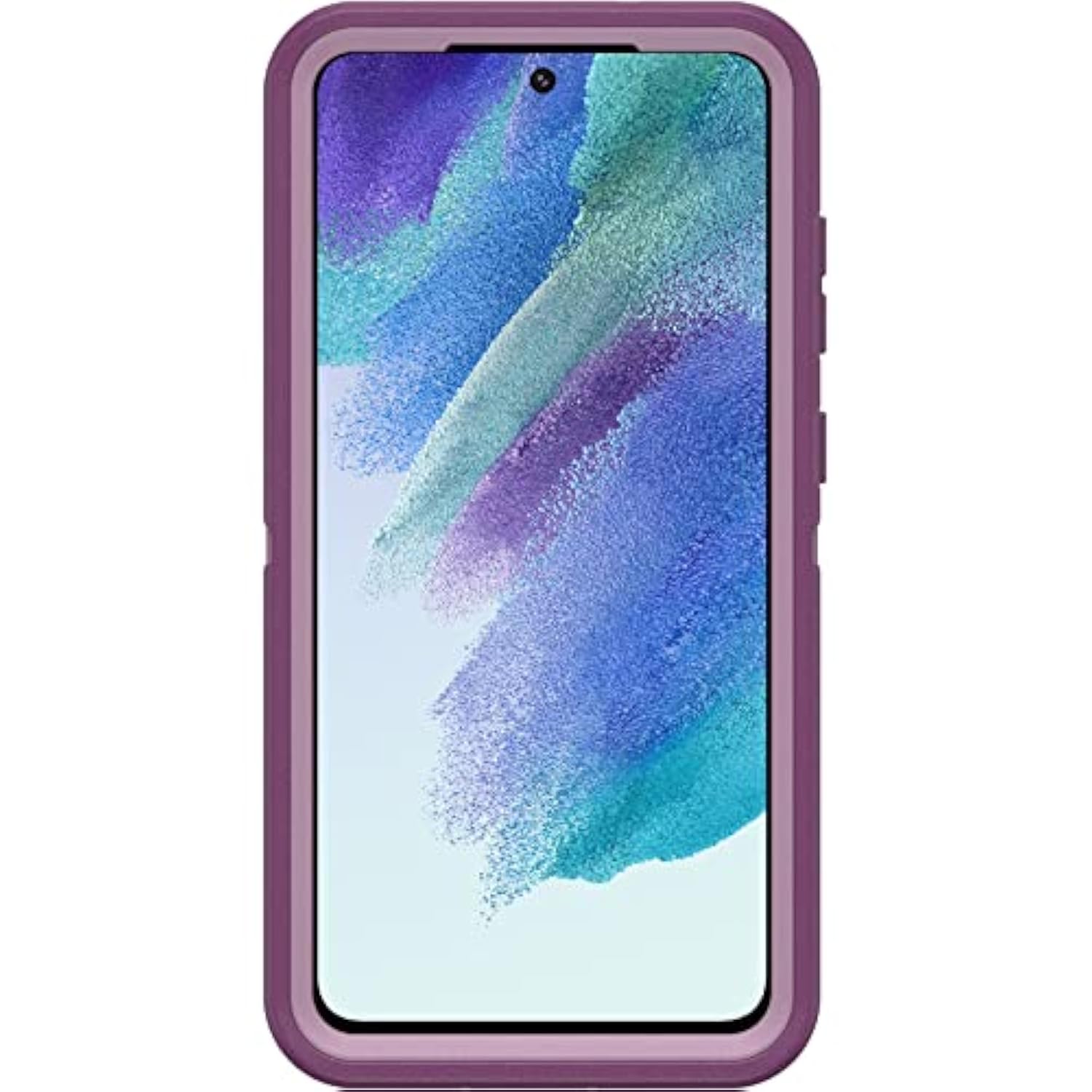 OtterBox Defender Series Case for Samsung Galaxy S21 FE 5G (Only - Not Compatible with Galaxy S21/S21 Plus /S21 Ultra) - Case Only - Microbial Defense Protection - Non-Retail Packaging - Happy Purple