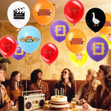 24pcs Friend Friends Birthday Party Balloons, Colorful Friendship Part Balloons