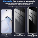 2+2 Pack Privacy Screen & Camera Protector for Pixel 9 Pro XL, Fingerprint Unlock, AR Coating