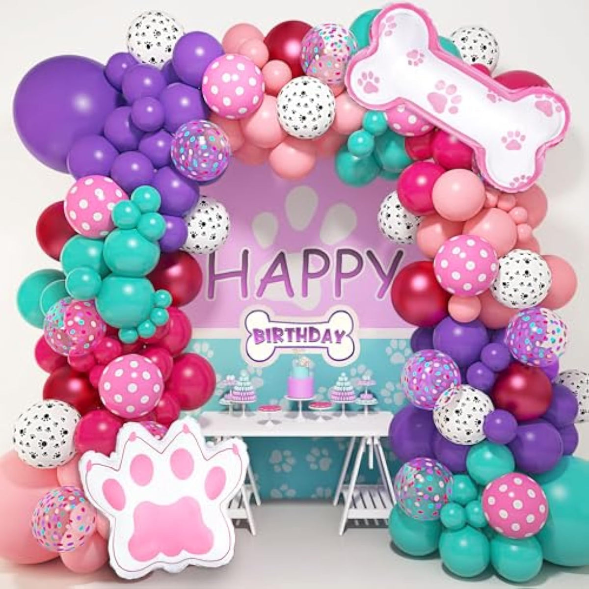 100Pc Hawaiian Luau Balloon Kit – Multicolor Hibiscus Latex Balloons for Tropical Parties