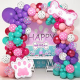 100Pc Hawaiian Luau Balloon Kit – Multicolor Hibiscus Latex Balloons for Tropical Parties