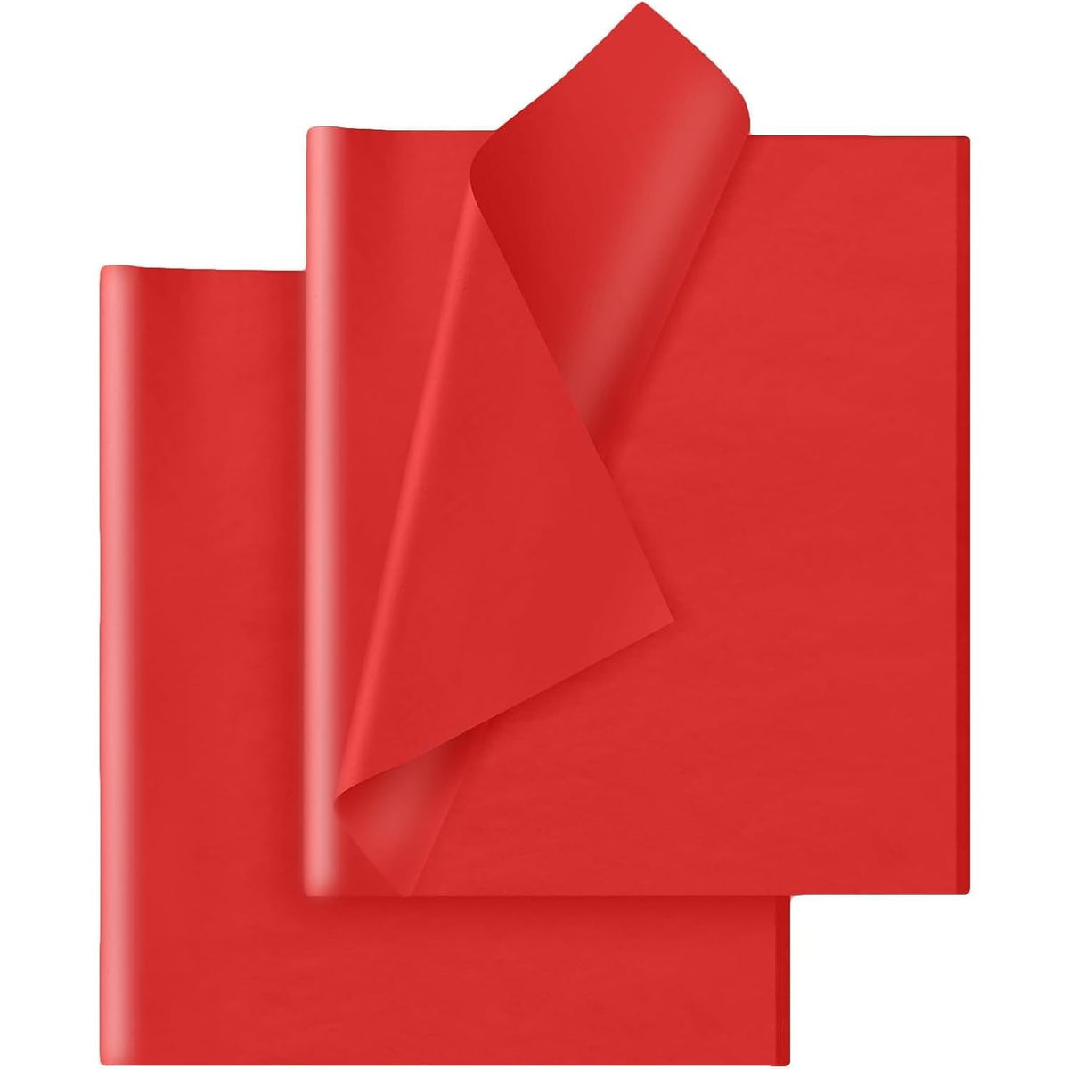 Red Tissue Paper For Gift Bags - 30 Sheets Of Red Wrapping Tissue Paper Bulk Packaging Paper For Weddings Birthday Diy Project Christmas Gift Wrapping Crafts Decor (14 X 20 Inch)