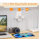 USB Charger Block, 4-Box Splitter with 3-Port Wall Charger for Travel & Office