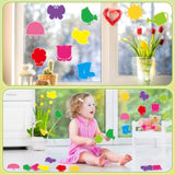 108 Pcs Spring Paper Flower Cutouts Spring Bulletin Board Decorations Flowers Butterflies Bees Birds Cut Outs For Kids Classroom Wall Door Decoration