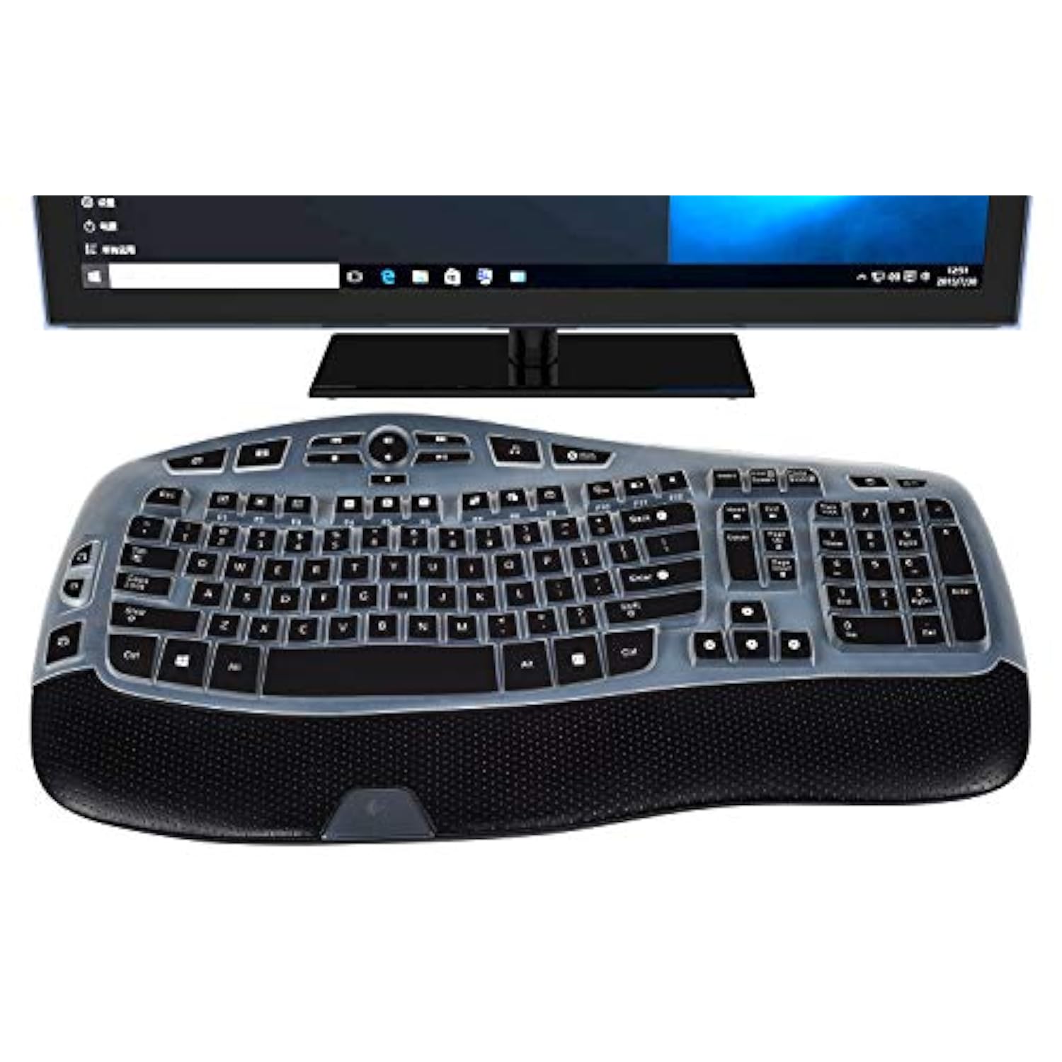 Keyboard Cover Compatible With Logitech Mk570 K350 Mk550 Wireless Wave Keyboar