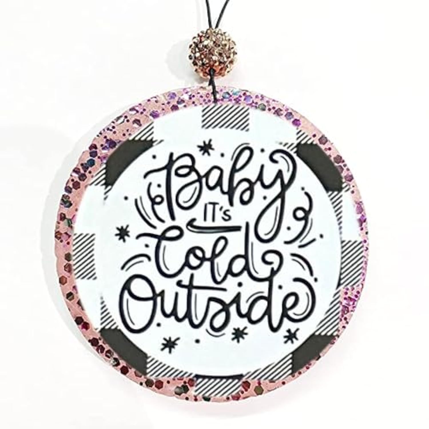 Christmas Freshie Round Cardstock 3" Inches | 32 Pk | Mixed Holiday Card Stock Cut Out Circles Supplies For Scented Aroma Beads Circle Molds Car Candle Random