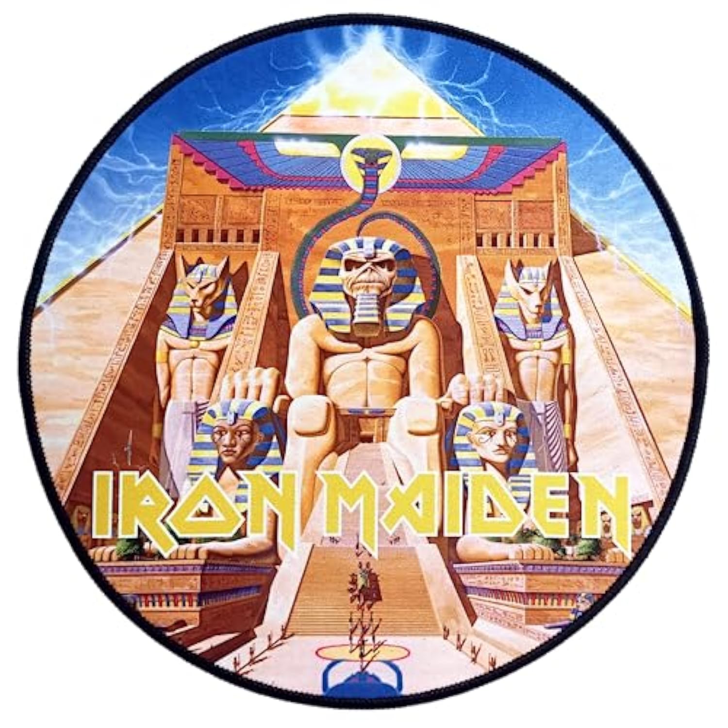 Iron Maiden - Anti-slip beaded finish mouse pad Number of the Beast - Official License