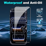For Iphone 17 Pro 6.3 Inch Screen Protector,[2+1+2 Pack] Front Screen Protector+Camera Lens Protector+Back Screen Protector,9H,Tempered Glass,Anti-Scratch,Ultra Hd,Full Coverage
