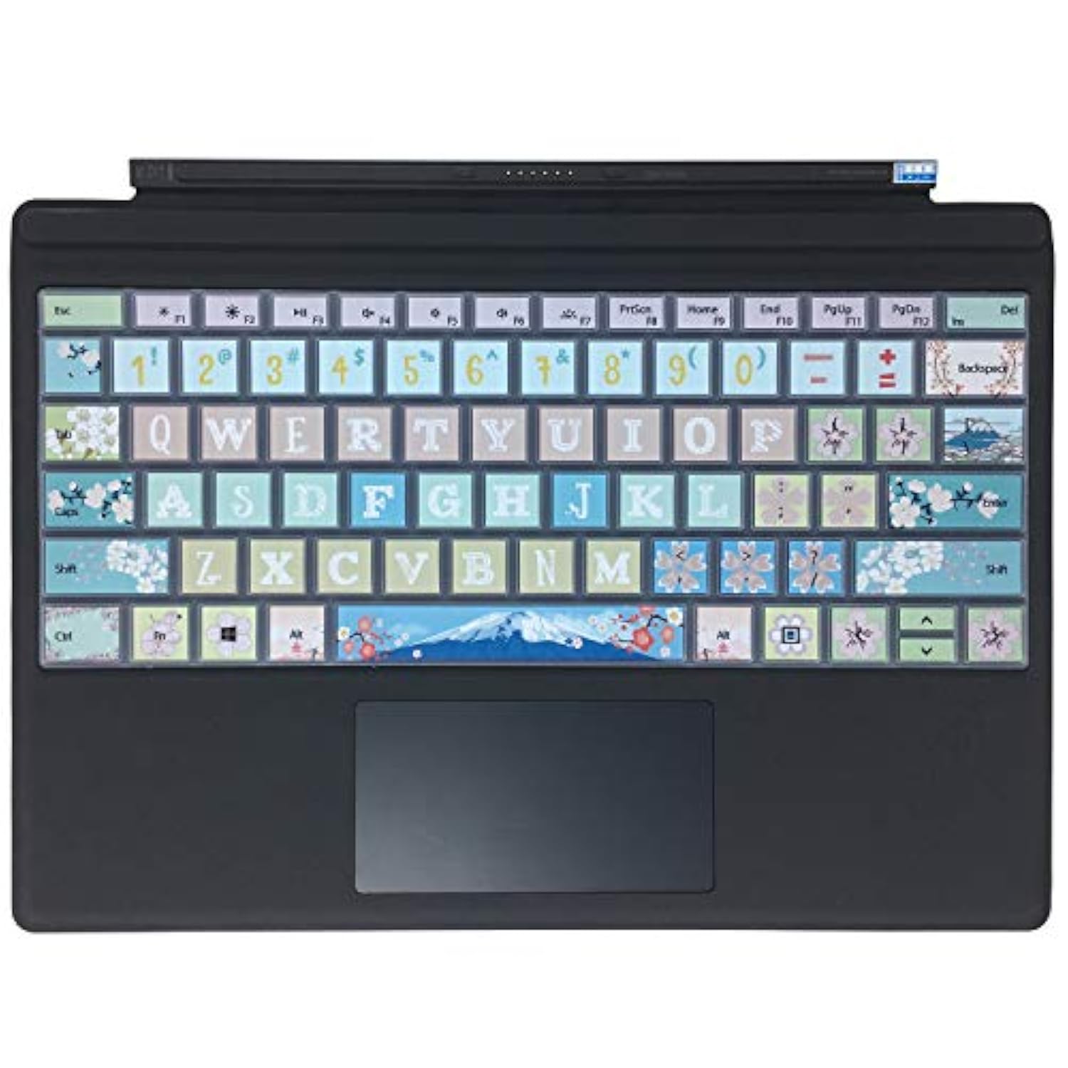 Keyboard Cover Skin For Microsoft Surface Pro 7 2019/Surface Pro 6 2018/Surfac