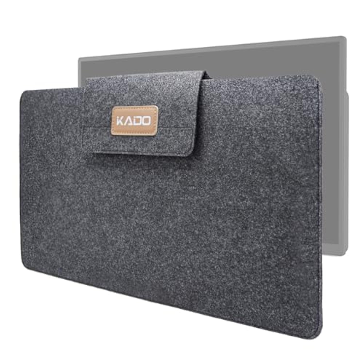 Kado 15.6 Inch Portable Monitor Case Sleeve Bag Made for Sceptre Kado MNN KYY InnoView Yxk ForHelp AYY VisionOwl Yodoit Uperfect ViewSonic ASUS Dell Lenovo 15.6" Portable Display Monitors 15.55"x9.25"
