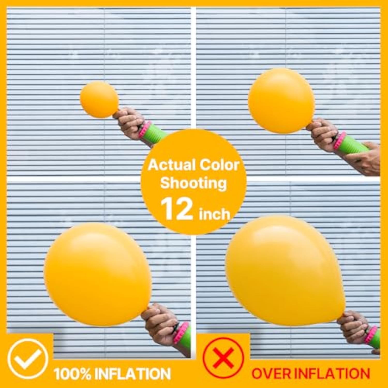 127pcs Mustard Yellow & Orange Balloon Arch Kit – Fall Decor for Parties, Birthdays and Event