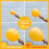 127pcs Mustard Yellow & Orange Balloon Arch Kit – Fall Decor for Parties, Birthdays and Event