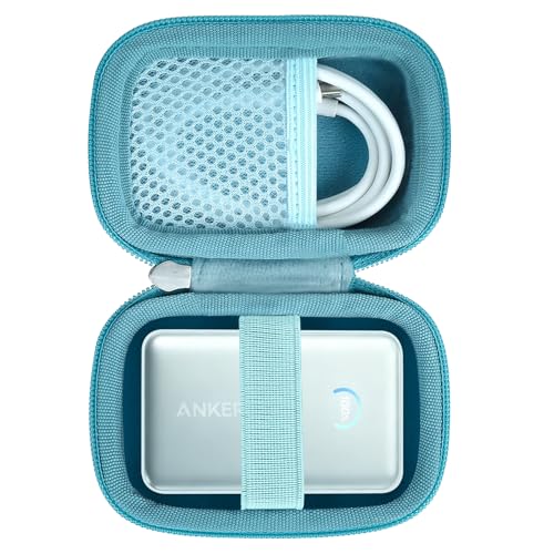 For Anker Nano Power Bank, 10,000Mah Portable Charger Case,Hard Travel Bag Compatible With Anker Nano 45W 10000Mah Power Bank, Case Only(Green)