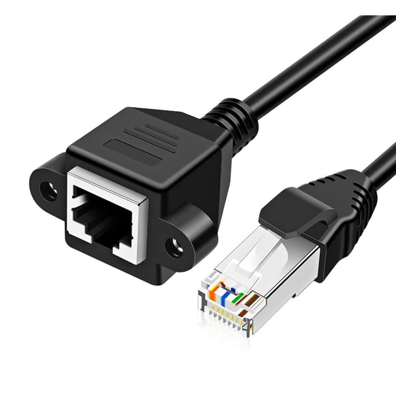 Ethernet Extension Cable 6.6 Ft, Pure Copper Core Network Cat6 Extension Patch