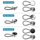 24 Pieces Collar Extenders Elastic Button Extender Neck Extenders For