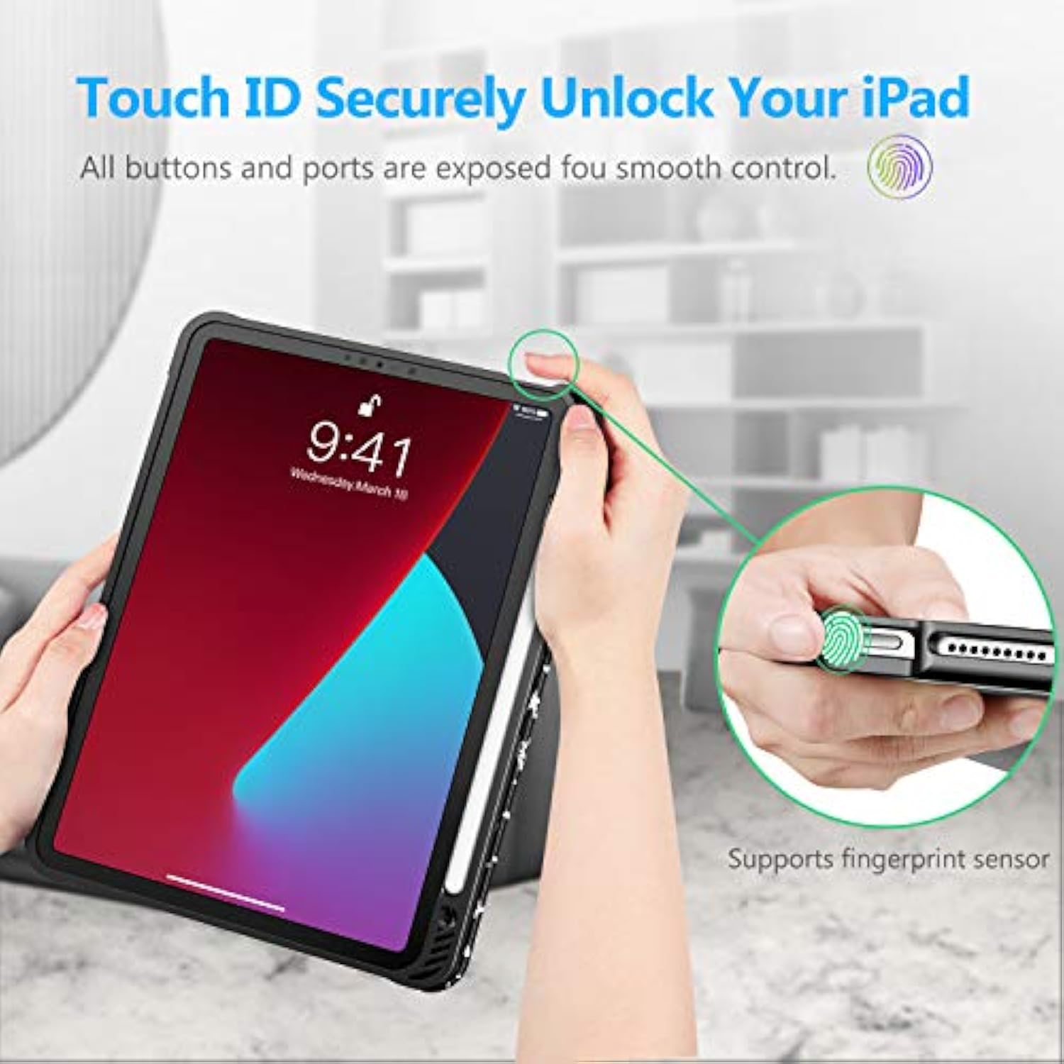 Fintie SlimShell Case for iPad Air 5th Generation (2022) / 4th Generation (202