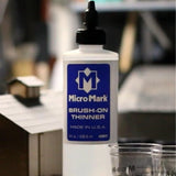 Micro-Mark Thinner – 8 oz | Professional-Grade Thinner for Acrylics, Enamels & More | Ideal for Precision Model Painting & Crafting