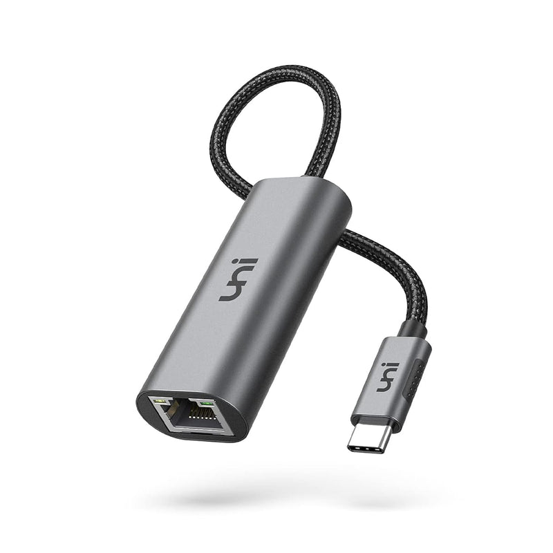 uni USB-C to Ethernet Adapter 2.5 Gigabit, Blazing Fast Network Adapter 2.5G (