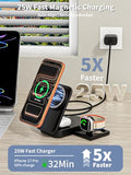 [ MFi Certified]25W Magnetic Wireless Charger for iPhone,6Foot Fast  MagSafe Charger Wireless Charging Pad with USB C Charger for iPhone