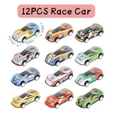 108Pcs Race Car Party Favors - Themed Birthday Goodie Bags With Party Straws, Bubble Slap Bracelets, Diy Car Stickers, Pencil Caps