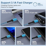 Motorola G Charger Fast Charging Cord 4-Pack 1.5/3/6/10Ft Long Android Charger Usb To Usb C Phone Charging Cord For Moto G Stylus 5G,G Power,G Play,Edge 2024,Razr 50 Ultra,Edge 50 Ultra,One 5G Uw Ace