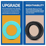 Earpads Compatible With Dt700 Prox Dt900 Prox, Replacement Ear Pads Cushions With High-Density Noise Isolation Foam - Hybrid Velour