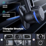 UGREEN Magnetic Phone Mount for Car Compatible for Magsafe, Not Blocking Air Vent, Strengthen Magnetic Power Car Phone Holder Compatible with iPhone 16 15 Pro Max 14 13 12 Pro Mini MagSafe Case