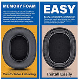Pm-3 Earpads Compatible With Pm3 Pm-3 Headphones - Memory Foam Ear Cushions I (Black)