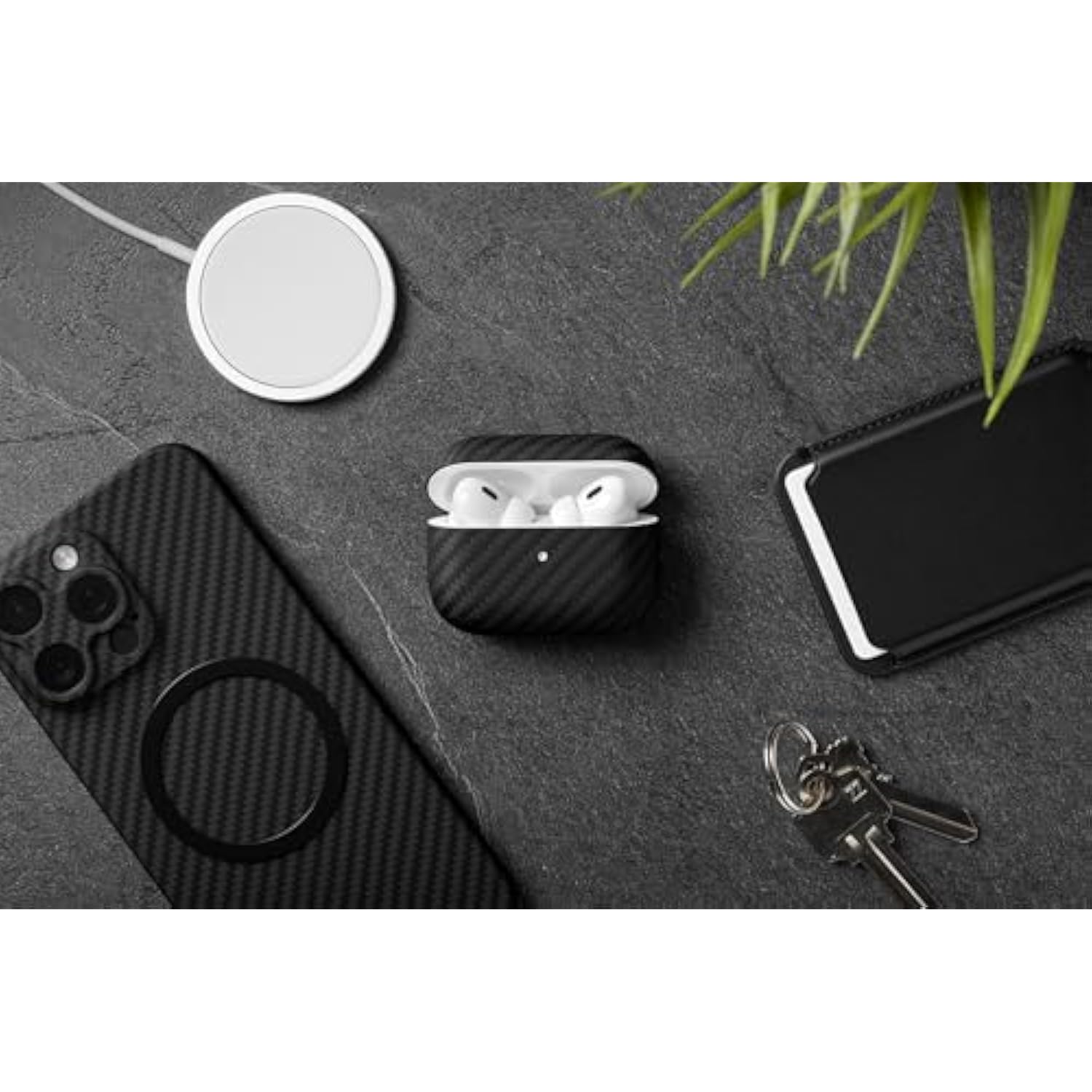 | Compatible With Iphone 16 Pro Max | Classic | Durable Iphone 16 Pro Max Phone Case | 0.6Mm Thin Aramid Fiber, 10 Grams, Precision Lasercut, Full Camera Protection, Nonslip Matte Finish