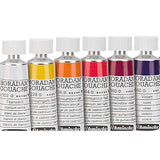 - Horadam Gouache, 10 X 0,51 Fl Oz / 15 Ml Tubes, 72 701 097, 10 Finest Gouache Colors In A Metal Box, Highest Concentration Of Pigments